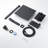 12" Shower In Matte Black Style - Handheld Shower, Balanced, Ceramic Disc, Wall Mounted Fixture Kit Installation Head, Handheld, Mount-123061738