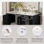 Meuble-lavabo de salle de bain avec rangement excellent et design élégant-85443799