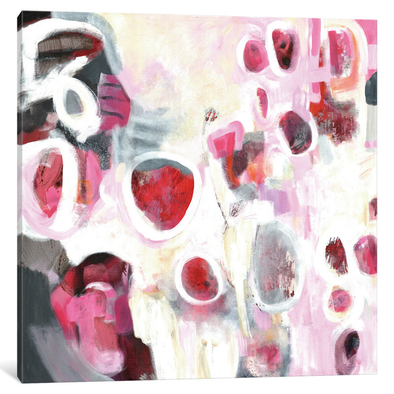 «Cookies and Cream», impression sur toile tendue, H 18 po x l 18 po x P 1,5 po, Toile tendue, Blanc