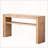 Rustic Solid Wood Console Table with Storage Shelf