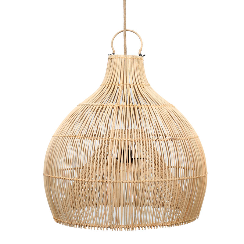 55cm H Novelty Pendant Shade ( Screw On ), Natural
