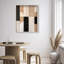 Oliver Gal Veiled Spaces I Abstract - Luxury Shadowbox Framed Wall Art-1032342695-1032342693