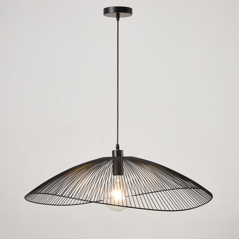 Skookum 1 - Light Black Single Pendant, 160" H x 80" W x 80" D