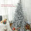 Arbre de Noël artificiel enneigé avec 994 pointes-2057979360