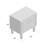 Kymari Lacquer-Finish Lucite Leg Side Table/Accent Table/Nightstand-22134405