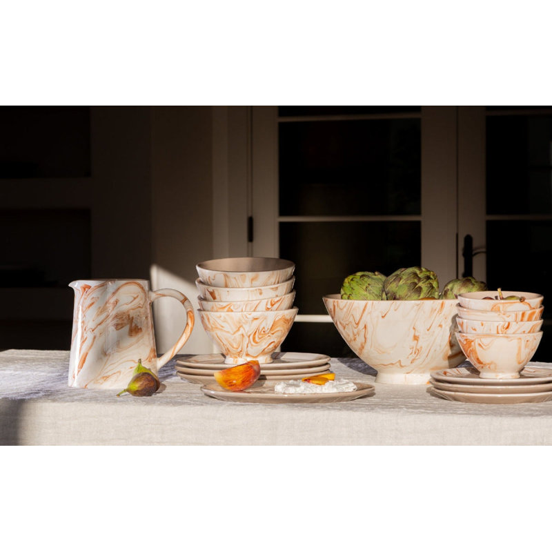 Marbled Terra Pitcher