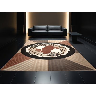 Tapis lavable à la machine à motif bloc Okonomiyaki