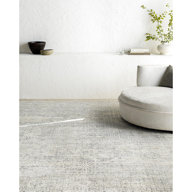 Carovilli Hand Knotted Oriental Rug, Rectangle 6' x 9'