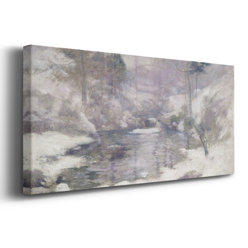 Landscape Series-CMXLVI- Gallery Wrapped Canvas -Ready to Hang, 12" H x 30" W