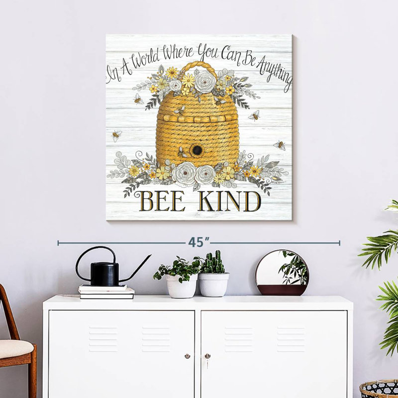 Bee Kind Bee Hive, 30" H x 30" W