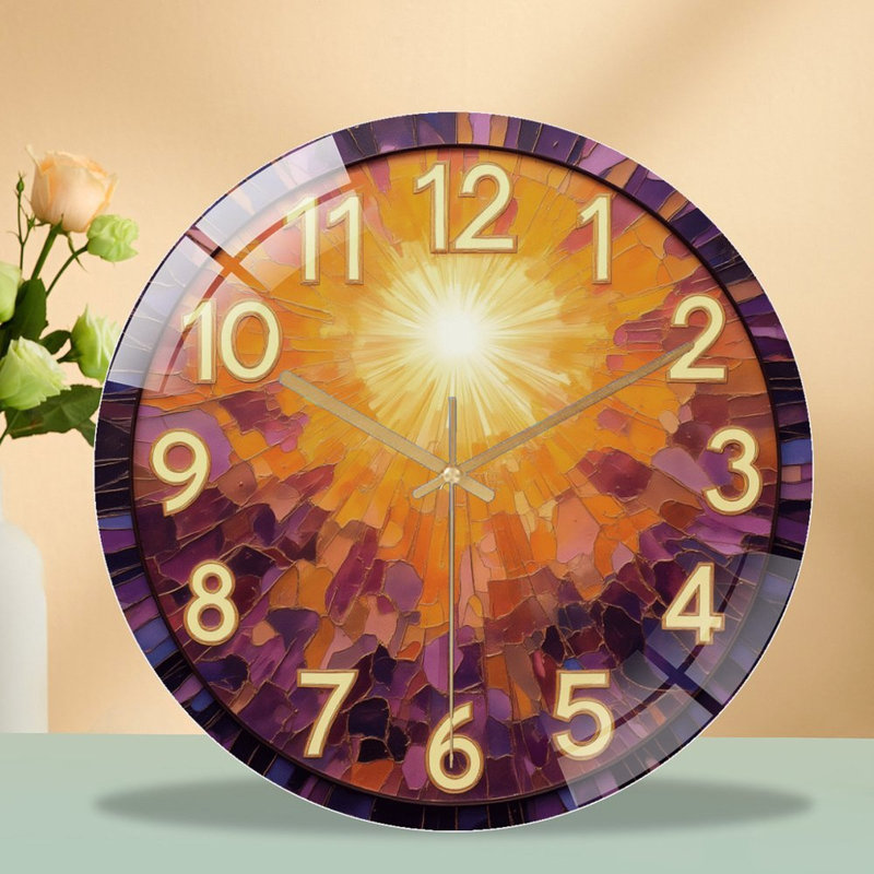 Horloge murale 12 po