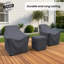 Ensemble de conversation 3 pièces Modern Adirondack