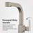 Arkitek Pull Out Single Handle Kitchen Faucet-35198047