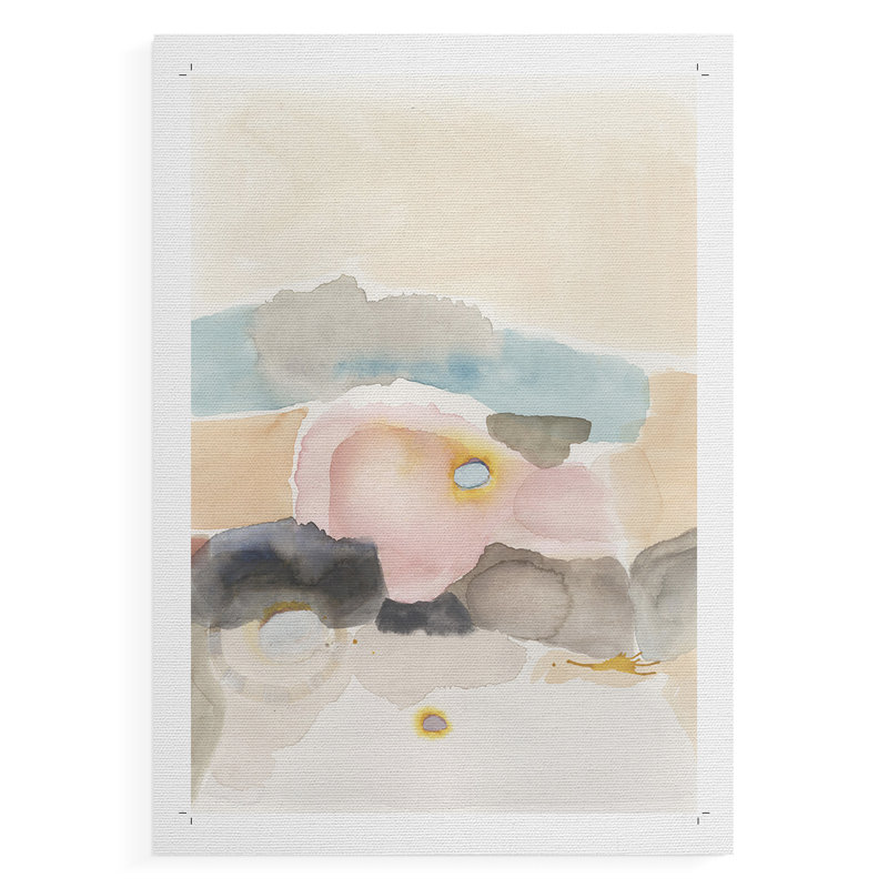 Desert Canyon I - Impression sur toile seulement - NON CADRE, H 18 po x l 12 po