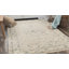 Tapis beige / bleu en laine Maratea-493145404