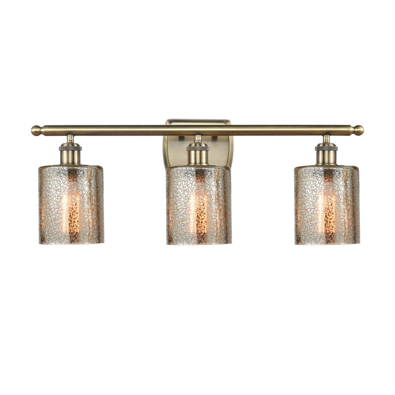 Wiener 3 - Light Dimmable Vanity Light, Mercury, Incandescent