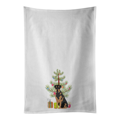 Ensemble de 2 serviettes de cuisine Rottweiler