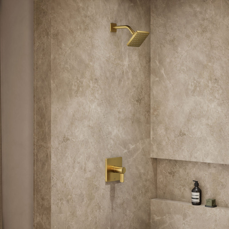 Ensemble de garniture de douche Parallel, Or