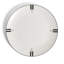 Vera Wang Luxe Graphite 11.1in Plate