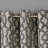 Holland Polyester / Cotton Room Darkening Woven Geometric Curtain Panel with Grommet Top-1238155664-1238155652