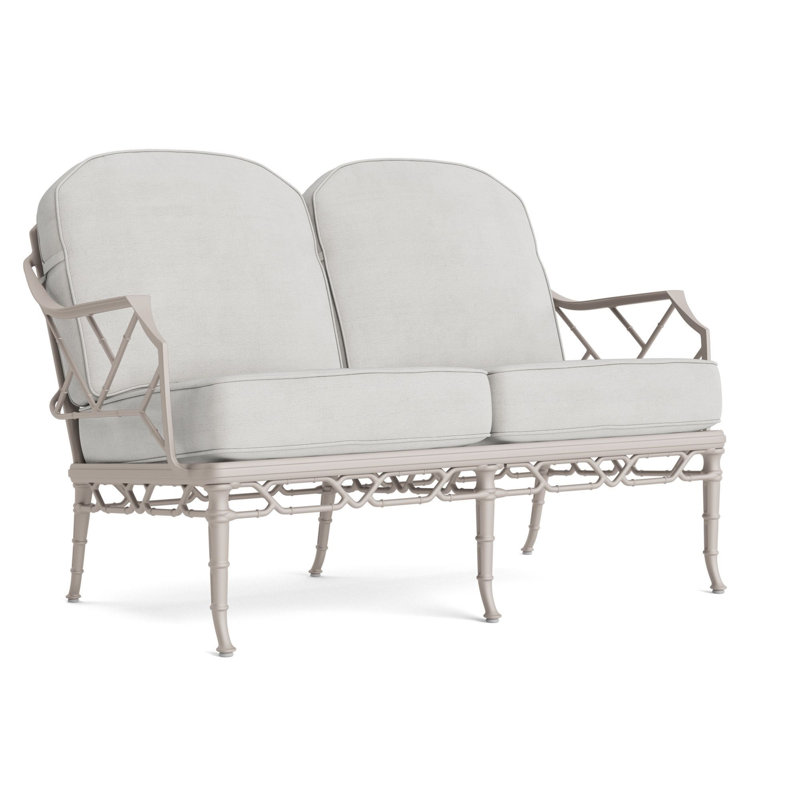 Calcutta Outdoor 2 - Seat Loveseat, Fusion Dove, Dove