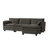 108" W Modern Sectional with Ottoman-2015922811