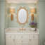 Park and Oak Framed Wall Mirror