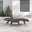 Chaise longue inclinable et réglable en osier Billur-1281106763