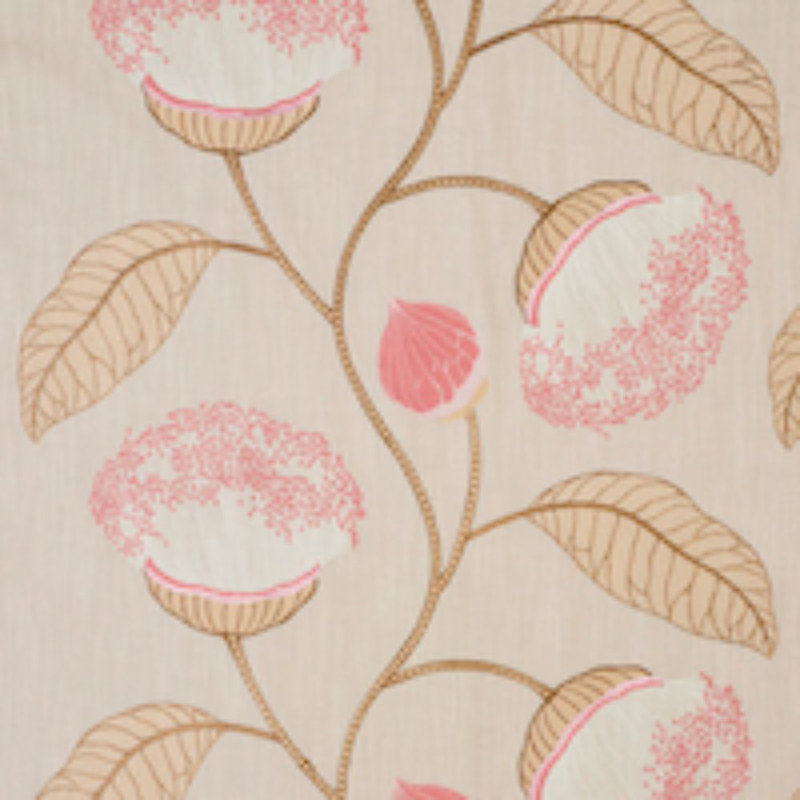 Celinda Embroidery Fabric, Pink