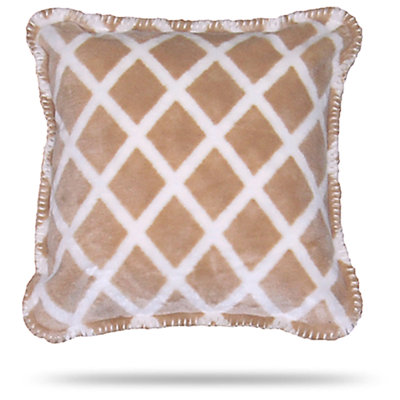 Coussin décoratif en lattis