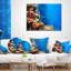 Coussin lombaire poisson de mer en mer de mer