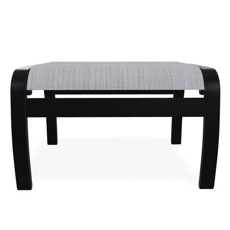 Repose-pieds d'extérieur avec coussin Askar, Désert texturé, Bijou