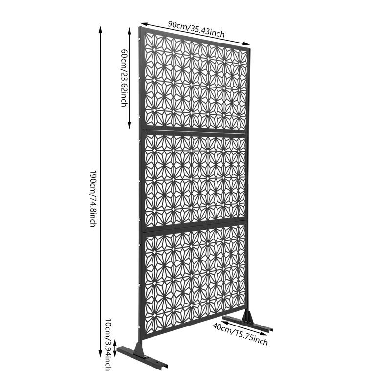 Decorative Panels Privacy Screen