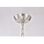 Lustre suspendu 4 lumières en nickel brossé-675518922-675518919