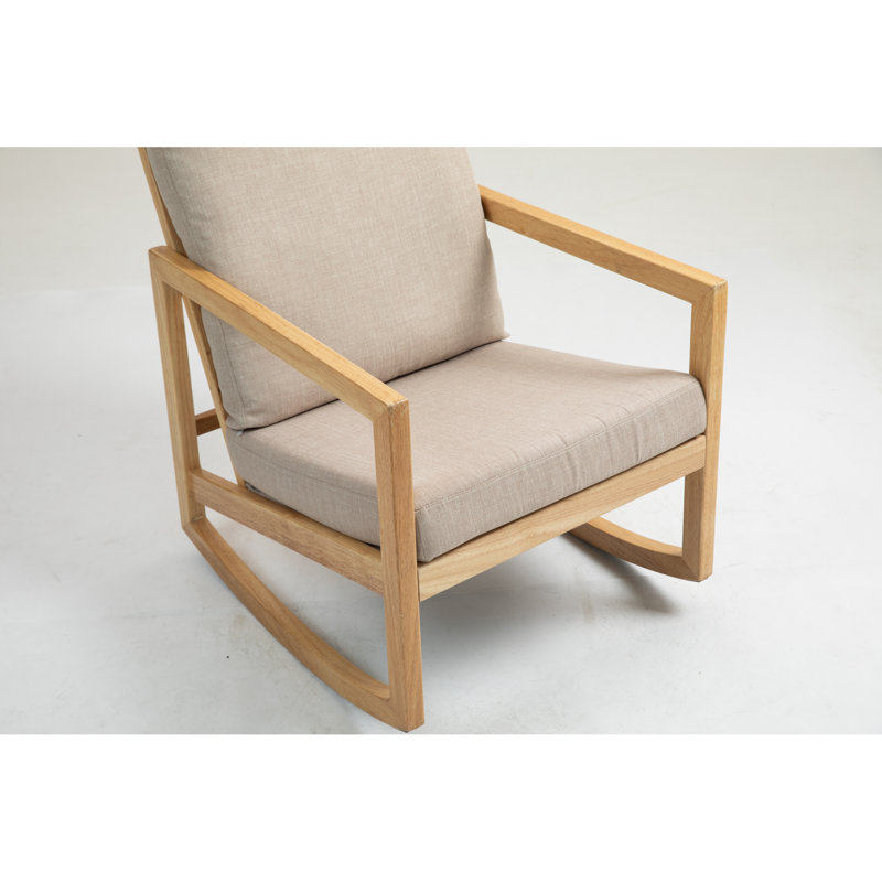 Filareta Upholstered Accent Glider Chair