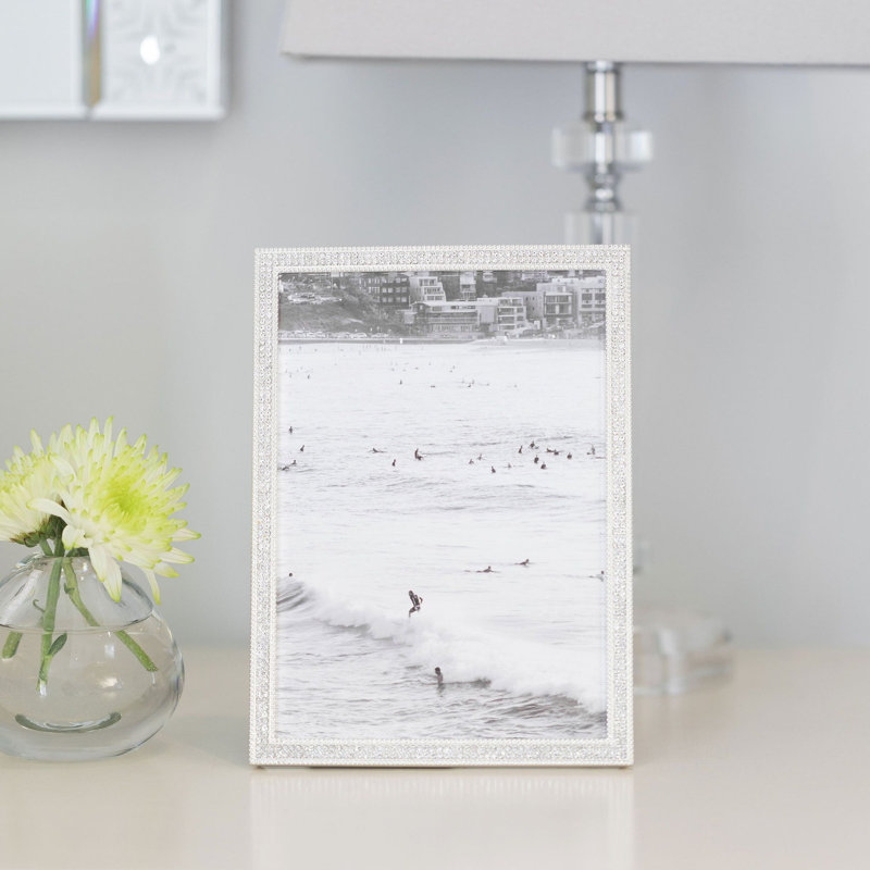 Rosemary Diamante Metal Picture Frame