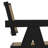 Regina Solid Wood Dining Chair with Ratan Backrest and Mid-Century Modern Design (Set of 2)-1822006084