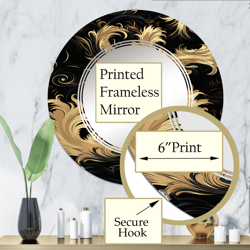 Miroir Shubrick, 32 po x 32 po
