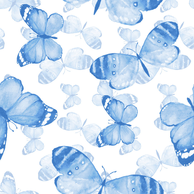 Jenckes Butterfly, peinture par Ogri, H 30 po x l 30 po