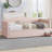 Velvet Daybed with Extended Pop Up Trundle-1126601967
