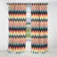 Rétro motif Mid-Century à chevrons I - Rideau à chevrons - Rideau à chevrons occultant - 1 panneaux-107554907