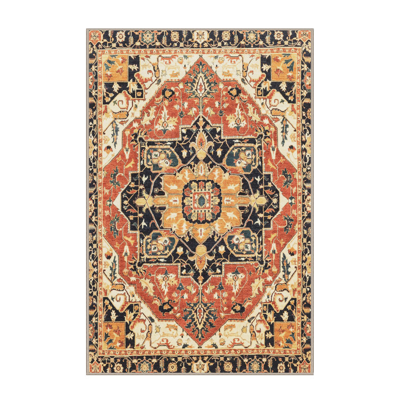 Tapis abstrait moderne 3095, Rectangle 7 pi x 9 pi
