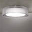 Metropolis 1 - Light Shaded Drum LED Semi Flush Mount-29993852