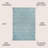 Kemesha Moroccan Beni Souk Turquoise/Cream Rug-2282313