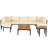 Outdoor Sectional Sofa Set Conversation Set-935432237