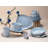 Cloudy 10 Piece Stoneware Dinnerware Set - Service for 2