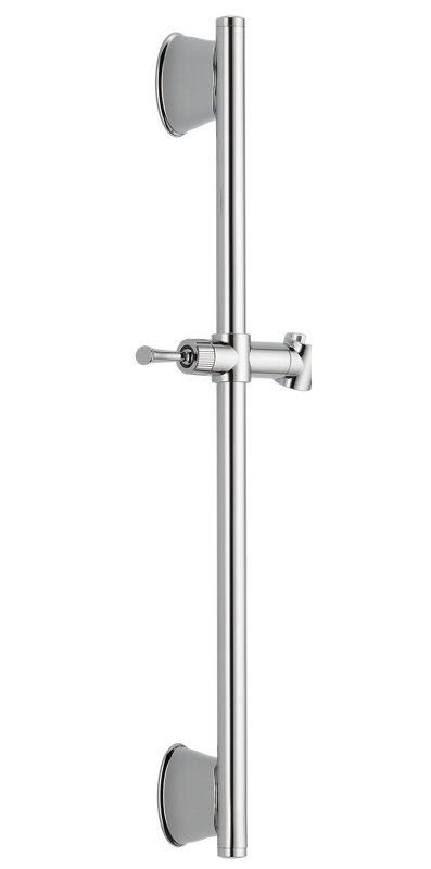 Barre d'appui universelle de 7 po, Chrome