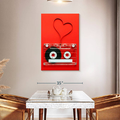 Cassette en forme de cœur Abarca