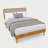 Calista Bed Frame with Fabric Panel Headboard-2142498236-2142498176