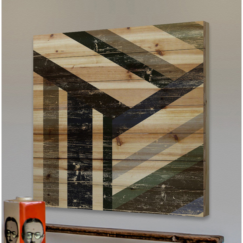 « trois méthodes » d’impression sur bois, H 32 po x l 32 po